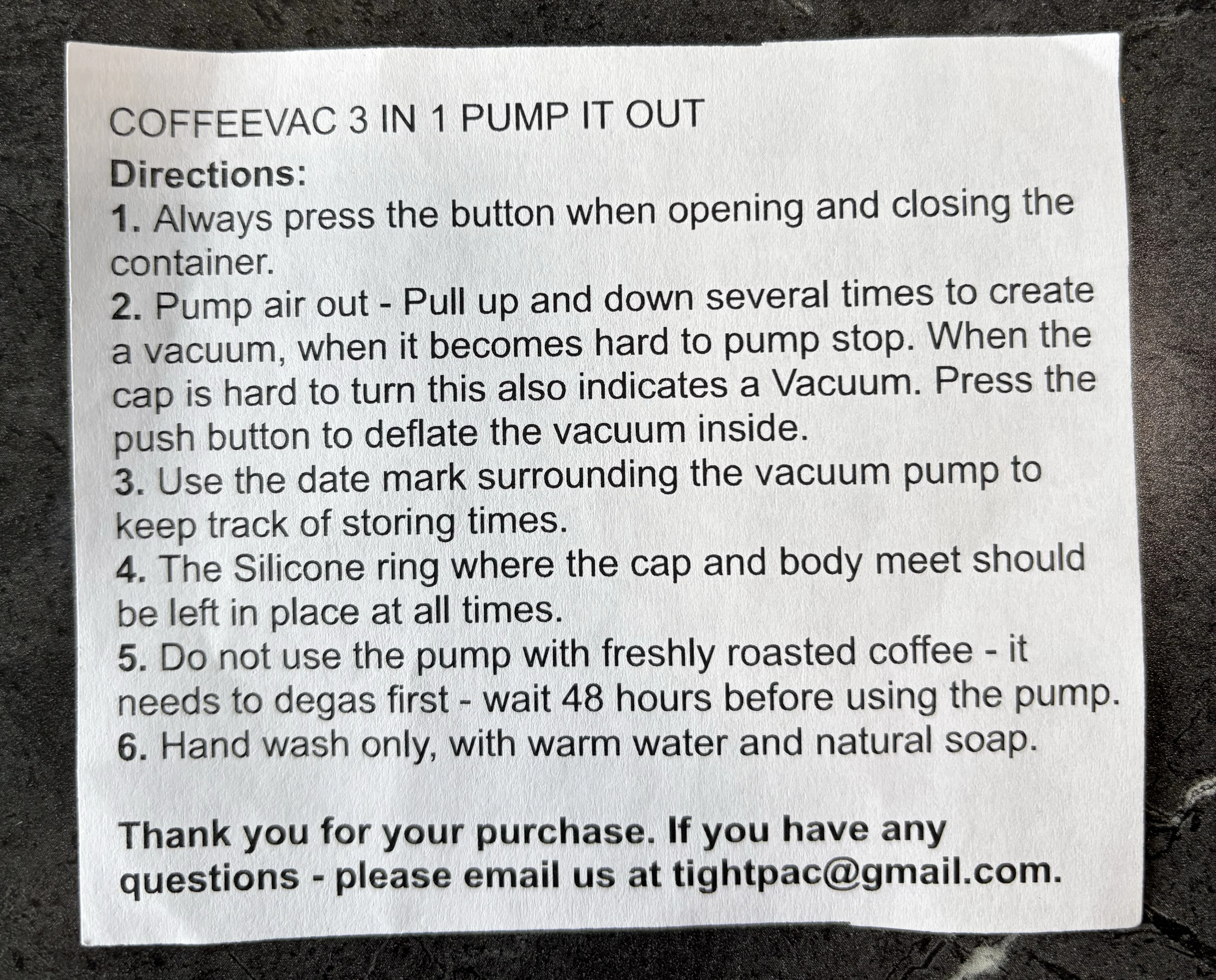 1 lb Airtight Coffee Storage Container - Image 3